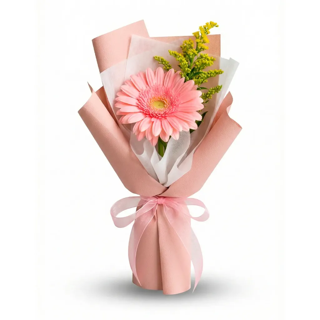 [260210_001] Arreglo floral, 1 gerbera