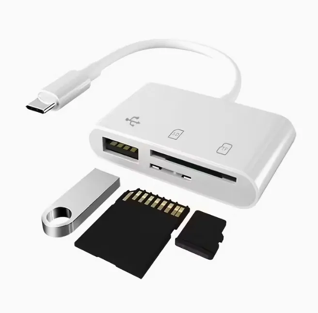 [PV-38] Adaptador 3 en 1 USB-C a SD